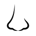 Icône d'un nez